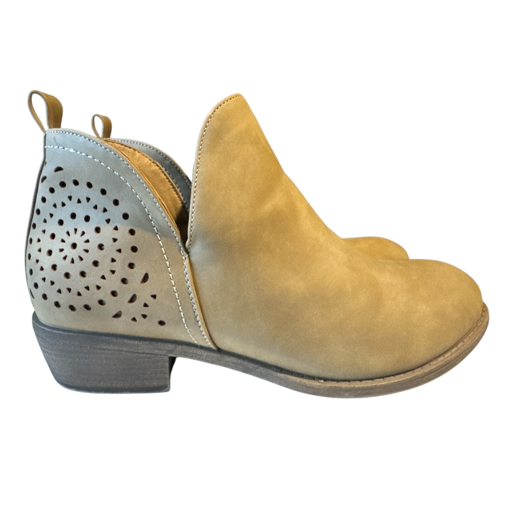 Vepose Tan Memory Foam Ankle Boots ♡* - Picture 3 of 8